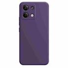 For Xiaomi Redmi Note 13 Pro 5G Imitation Liquid Silicone Phone Case(Dark Purple) - 1