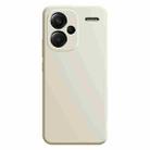 For Xiaomi Redmi Note 13 Pro+ Imitation Liquid Silicone Phone Case(White) - 1