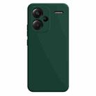 For Xiaomi Redmi Note 13 Pro+ Imitation Liquid Silicone Phone Case(Dark Green) - 1