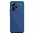 For Xiaomi Redmi Note 13 Pro+ Imitation Liquid Silicone Phone Case(Blue) - 1