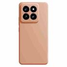 For Xiaomi 14 Pro Imitation Liquid Silicone Phone Case(Pink) - 1