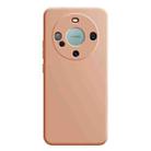 For Huawei Mate 60 Imitation Liquid Silicone Phone Case(Pink) - 1