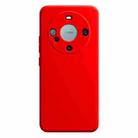 For Huawei Mate 60 Imitation Liquid Silicone Phone Case(Red) - 1