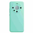 For Huawei Mate 60 Pro Imitation Liquid Silicone Phone Case(Light Cyan) - 1