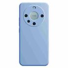 For Huawei Mate 60 Pro Imitation Liquid Silicone Phone Case(Sky Blue) - 1