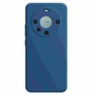 For Huawei Mate 60 Pro Imitation Liquid Silicone Phone Case(Blue) - 1