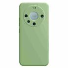 For Huawei Mate 60 Pro Imitation Liquid Silicone Phone Case(Matcha Green) - 1