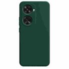 For Huawei Nova 11 SE Imitation Liquid Silicone Phone Case(Dark Green) - 1