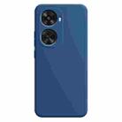 For Huawei Nova 11 SE Imitation Liquid Silicone Phone Case(Blue) - 1