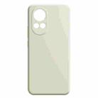 For Huawei Nova 12 Imitation Liquid Silicone Phone Case(White) - 1