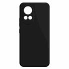 For Huawei Nova 12 Imitation Liquid Silicone Phone Case(Black) - 1