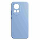 For Huawei Nova 12 Pro Imitation Liquid Silicone Phone Case(Sky Blue) - 1