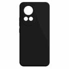 For Huawei Nova 12 Pro Imitation Liquid Silicone Phone Case(Black) - 1