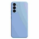 For Samsung Galaxy A15 Imitation Liquid Silicone Phone Case(Sky Blue) - 1