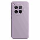 For OnePlus 12 Imitation Liquid Silicone Phone Case(Light Purple) - 1