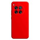 For OnePlus 12 Imitation Liquid Silicone Phone Case(Red) - 1