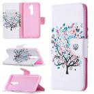 For Oppo A5 (2020) / A9 (2020) Colored Drawing Pattern Horizontal Flip Leather Case with Holder & Card Slots & Wallet(Little Tree) - 1