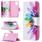 For Oppo A72 / A52 / A92 Colored Drawing Pattern Horizontal Flip Leather Case with Holder & Card Slots & Wallet(Sun Flower) - 1