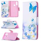 For Oppo A31 (2020) / A81 Colored Drawing Pattern Horizontal Flip Leather Case with Holder & Card Slots & Wallet(Flower and Butterfly) - 1