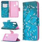 For Oppo A31 (2020) / A81 Colored Drawing Pattern Horizontal Flip Leather Case with Holder & Card Slots & Wallet(Plum Blossom) - 1