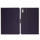 For Lenovo Tab P11 Gen2 /Xiaoxin Pad Plus 2023 Pure Color Smart Leather Tablet Case(Purple) - 1