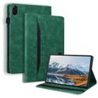 For Honor Pad X8a Splicing Shockproof Leather Tablet Case(Green) - 1