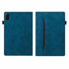 For Honor Pad X8a Splicing Shockproof Leather Tablet Case(Blue) - 2