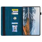 For Honor Pad X8a Splicing Shockproof Leather Tablet Case(Blue) - 3