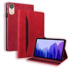For Honor Pad V9 Splicing Shockproof Leather Tablet Case(Red) - 1