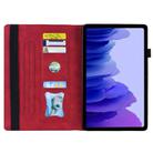 For Honor Pad V9 Splicing Shockproof Leather Tablet Case(Red) - 3