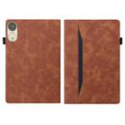 For Honor Pad V9 Splicing Shockproof Leather Tablet Case(Brown) - 2