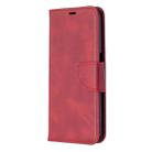 For Oppo A72 / A52 / A92 Retro Lambskin Texture Pure Color Horizontal Flip PU Leather Case with Holder & Card Slots & Wallet & Lanyard(Red) - 2