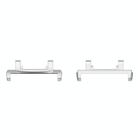 For Amazfit Active Edge A2212 1 Pair Metal Watch Band Connectors(Silver) - 2