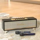 Oneder D8 Wireless Retro Dual Microphone Bluetooth Speaker(Black) - 1
