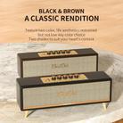 Oneder D8 Wireless Retro Dual Microphone Bluetooth Speaker(Brown) - 2