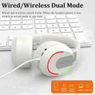 L850 Foldable ENC Noise Reduction Wireless Bluetooth Earphone with Microphone(White) - 2