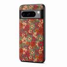 For Google Pixel 8 Four Seasons Flower Language Series TPU Phone Case(Summer Red) - 3