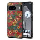 For Google Pixel 7 Four Seasons Flower Language Series TPU Phone Case(Spring Green) - 1