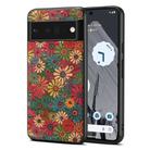For Google Pixel 6 Pro Four Seasons Flower Language Series TPU Phone Case(Spring Green) - 1