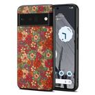 For Google Pixel 6 Pro Four Seasons Flower Language Series TPU Phone Case(Summer Red) - 1