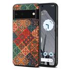 For Google Pixel 6 Four Seasons Flower Language Series TPU Phone Case(Winter Blue) - 1