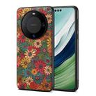 For Huawei Mate 60 Pro / 60 Pro+ Four Seasons Flower Language Series TPU Phone Case(Spring Green) - 1