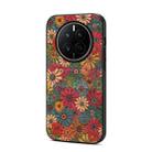 For Huawei Mate 50 Four Seasons Flower Language Series TPU Phone Case(Spring Green) - 1