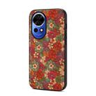 For Huawei nova 12 Four Seasons Flower Language Series TPU Phone Case(Summer Red) - 1