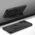 For OPPO K10 Magsafe Hidden Fold Holder Full Coverage Shockproof Phone Case(Black) - 1