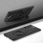 For vivo S16 / 16 Pro Magsafe Hidden Fold Holder Full Coverage Shockproof Phone Case(Black) - 1