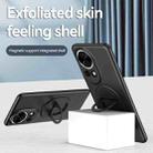 For Huawei nova 12 Pro Magsafe Hidden Fold Holder Full Coverage Shockproof Phone Case(Black) - 2