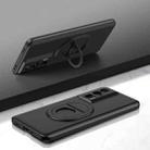 For Xiaomi Redmi K60 / K60 Pro Magsafe Hidden Fold Holder Full Coverage Shockproof Phone Case(Black) - 1