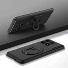 For Xiaomi Redmi K70E Magsafe Hidden Fold Holder Full Coverage Shockproof Phone Case(Black) - 1