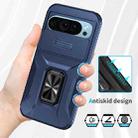 For Google Pixel 9 / Pixel 9 Pro Sliding Camshield Holder Phone Case(Blue) - 3